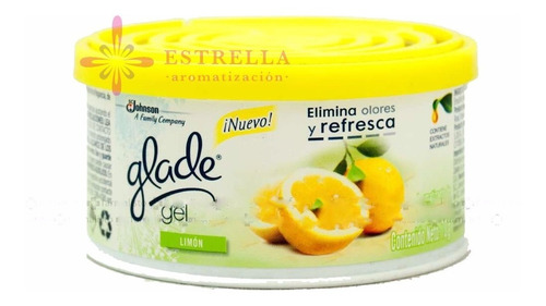 Glade Gel Auto Fragancias  Latita  X 70g  Desc/ Por Mayor