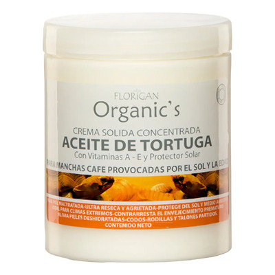 Crema Protectora Concentrada Aceite Tortuga 600gr. Florigan | Envío gratis