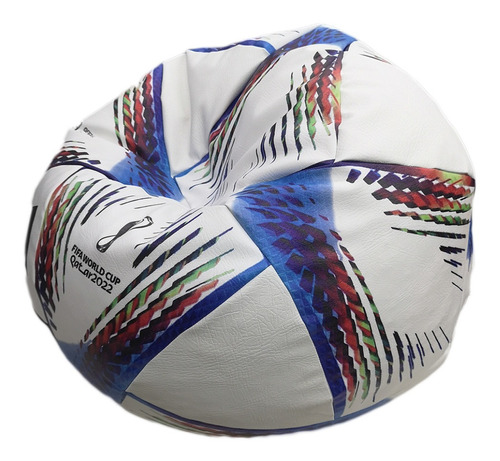 Silla Puff Balón Mundial Qatar Grande