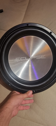 Subwoofer Eclipse Aluminium Não Jl Audio Kicker Fosgate Dls