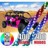 Par Antena Led 90 Cm Pixel / Rgb Para Canam, Rzr, Polaris