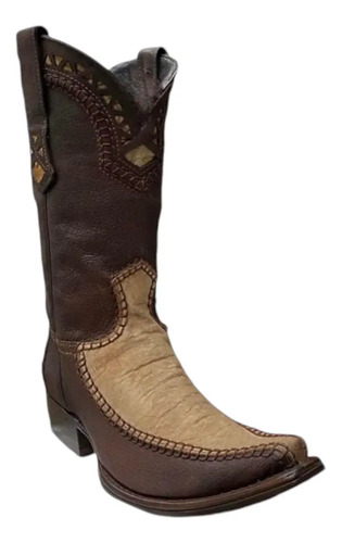 Bota Cuadra Original Piel Genuina Elefante Dusty 1b27el