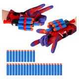Guantes De Spiderman Para Niños Juguetes Plástico Lanzador 2