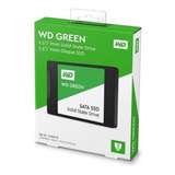 Ssd Wd Green 2.5'' 480gb Sata Iii 545 Mb/s Wds480g2g0a