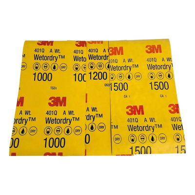 Kit Lija Agua 3m Wetordry G-1000 G-1200 G-1500 401q | Meses sin interés