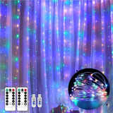 Cortinas De Luces Led Decorativas Navidad Serie Guirnalda