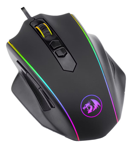 Mouse Gamer De Juego Redragon  Vampire M720 Negro