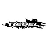 Par Sticker Rebel Para Camioneta Calcomania Vinil 