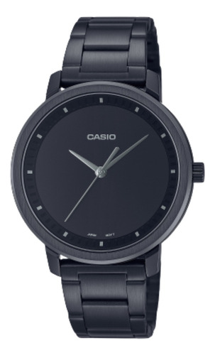 Reloj Casio Ltp-b115b  Acero Pvd Extra Chato Cristal Duro Wr