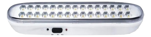 Luz De Emergencia Werke Lt 2000 Led Con Batería Recargable 220v Blanca