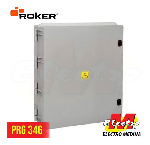 Caja Gabinete Estanco Pvc Roker Ip65 Prg 346 Electro Medina