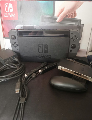 Nintendo Switch Standard Cinza - Pouco Usado