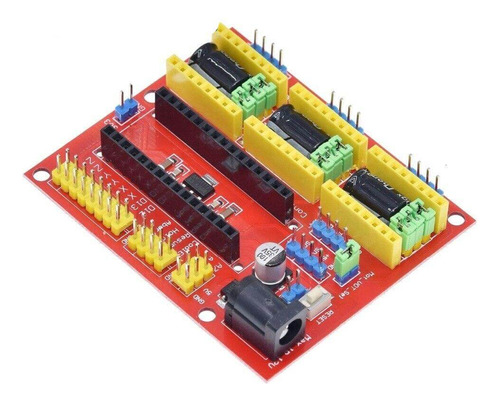 Cnc Grbl Shield V4 Con Arduino Nano Y Driver A4988