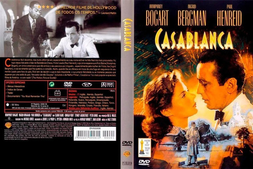 Dvd Casablanca Humphrey Bogart Ingrid Bergman