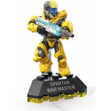 Mega Construx Halo Heroes Spartan War Master Playset, Multic