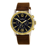 Reloj Bulova Para Hombre 45a135 De Cuarzo Banda En Cuero