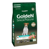 Ração Cães Adultos Golden Seleção Natural Mini Bits 10,1kg