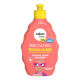 Creme Para Pentear Sos Cachos Kids 300ml Salon Line