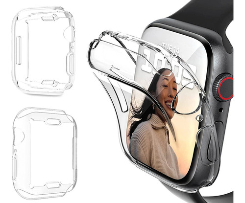 2x Funda Case Carcasa Protector Para Apple Watch 9 8 7 Se 6 