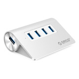 Orico De 4 Puertos Usb 3.0 Hub De Aluminio Unibody Portable 