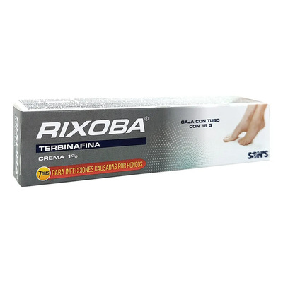 Rixoban Terbinafina 1% Crema Para Hongos Tipo de envase Tuvo | MercadoLibre