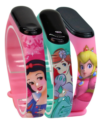 Reloj Princesas Disney Reloj Digital Para Niñas