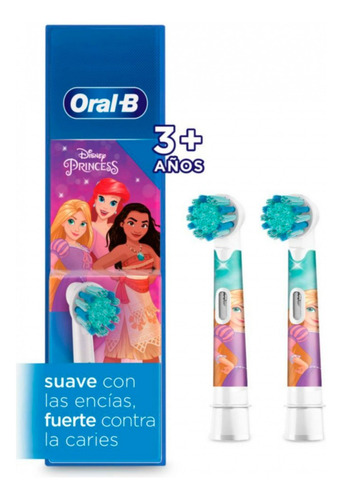 Oral B Repuesto Cepillo Electrico Princesas X2  