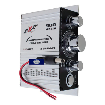 Amplificador Gris 900w Dxr Mini 2 Canales 010-072 | Envío gratis