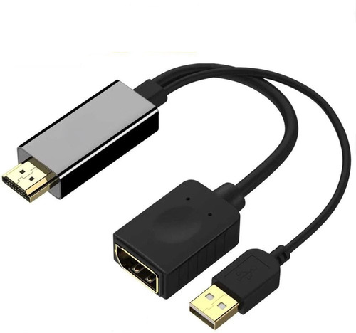 Cable Adaptador Compatible Con Hdmi A Displayport 4k