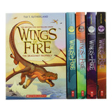 Wings Of Fire Boxset, Books 1-5 (wings Of Fire): Wings Of Fire Boxset, Books 1-5 (wings Of Fire), De Tui T Sutherland. Editorial Scholastic Paperbacks, Tapa Blanda, Edición 2015 En Inglés, 2015