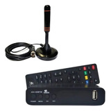 Kit Antena Hdtv Interna Com Conversor Digital Terrestre