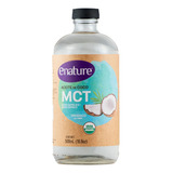 Aceite De Coco Organico Mct Enature Sin Sabor 500ml Keto