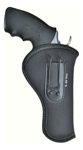 Coldre Neoprene Revolver 38 / 357 4 Polegadas 6 Tiros Destro