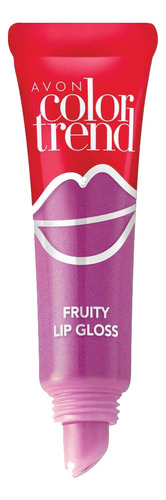 Avon Color Trend Brillo Labial Glossy Juice Sabor Mora 10g Acabado Glossy Brillante Suave