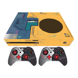 Skin Xbox One Fat Cyberpunk 2077 Para Consola Y 2 Controles