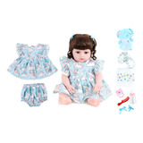 Boneca Bebe Sweetie Reborn(r)elefantinha Silicone Doll- 48cm