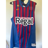 Camiseta De Basket Barcelona Nike Original Talle M