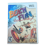 Wii Beach Fun Summer Challenge Juego Original Dvd Usa