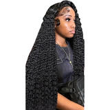 Front Lace Cacheada De 66cm E Lace Wig Curta