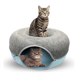 Camburcat Peekaboo Cat Cave - Cama Túnel De Fieltro Para Gat