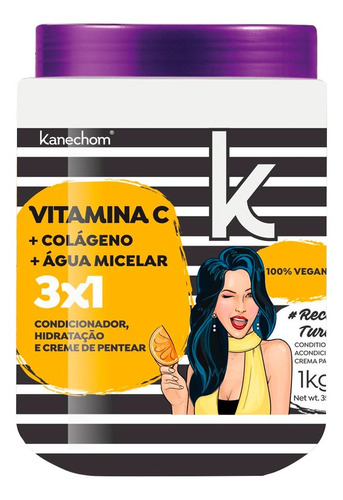 Kanechom Mascara Vitamina C 1kg - g a $37