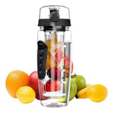 Botella De Agua Con Infusor De Frutas Termo Deportivo 1 L