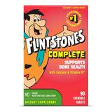 Flintstones Vitaminas Picapiedra C/calcio Vitamina D 90 Pzas Sabor Frutas