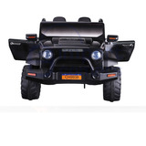 Auto Jeep A Bateria Wranngler Xxl 4 Motores Ruedas Goma Led