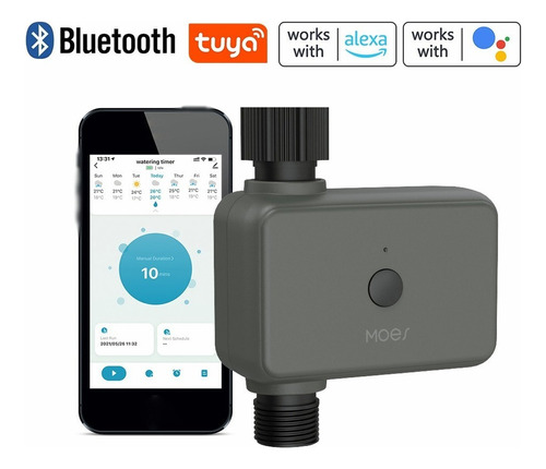 Temporizador Inteligente Para Riego Programable Por App Tuya