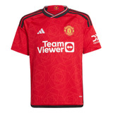 Camiseta Local Manchester United 23/24 Niños Ip1736 adidas