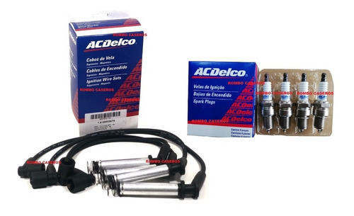 Kit Juego Cables Y Bujías Chevrolet Astra 2.0 8 Val. Acdelco