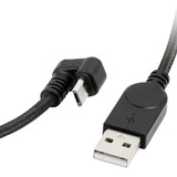 Cable Micro Usb Gelrhonr En Forma De U, Angulo De 180 Gra...