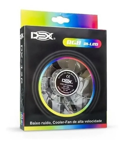 Cooler Processador Rgb Pc Intel 1150 1151 1155 Fm2+ Am3+ Am4