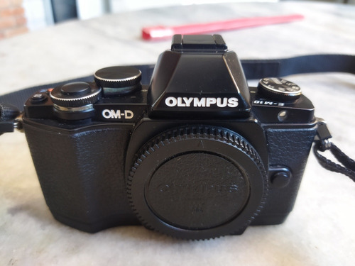 Câmera Olympus, Corpo, Omd E 10 Mais Bolsa E Cartão Memoria